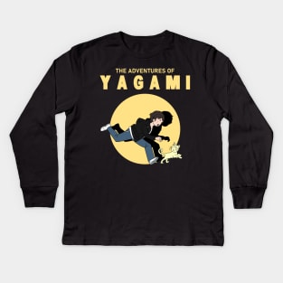 The Adventures of Yagami 3 Kids Long Sleeve T-Shirt